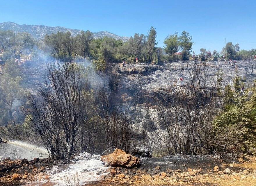 Seydikemer’deki yangınlar kontrol altına alındı