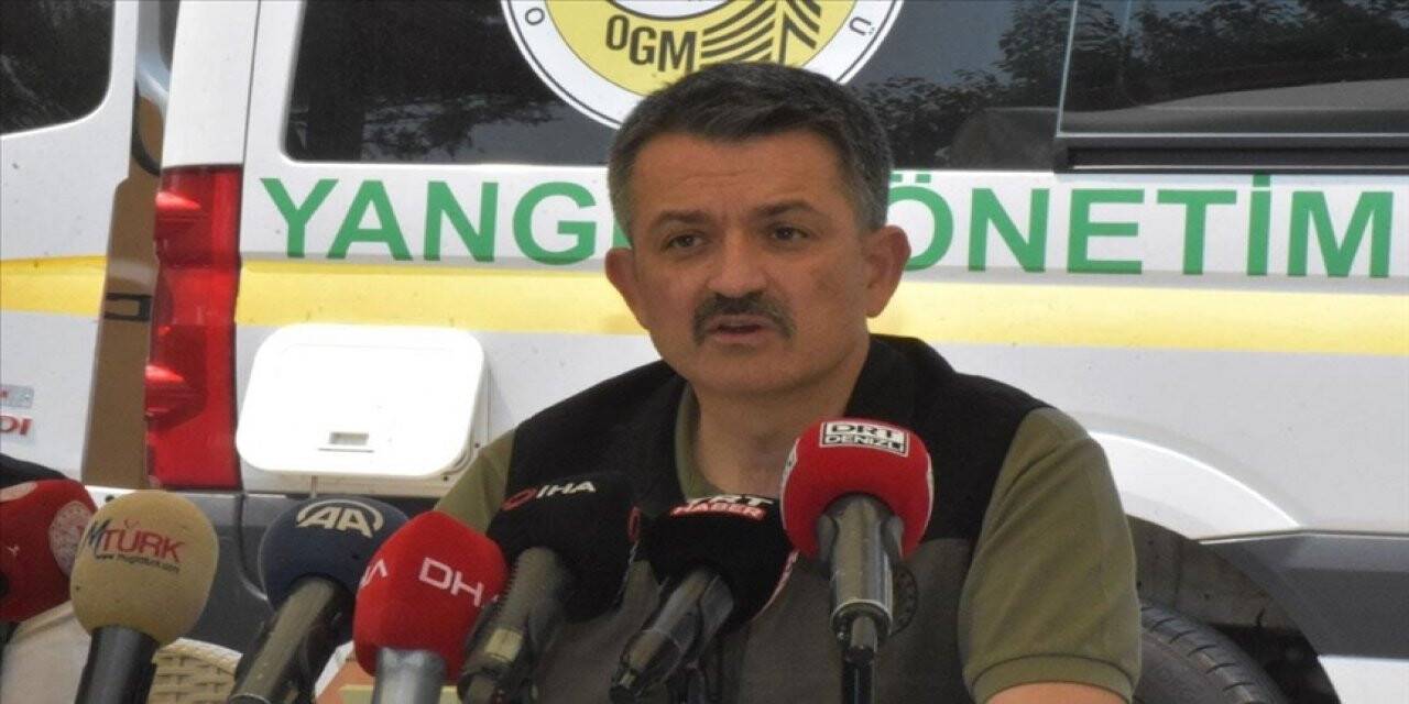 Tarım ve Orman Bakanı Pakdemirli: Köyceğiz'deki yangında yerleşim yerlerine önemli bir tehdit yok