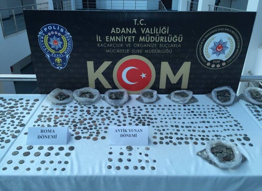 “Anadolu” operasyonunda ele geçirilen tarihi eserler göz kamaştırdı