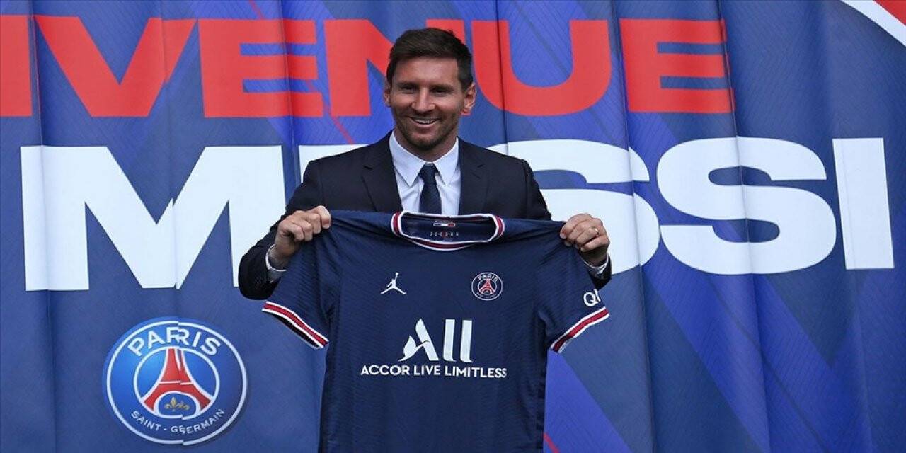 PSG’nin yeni transferi Messi basının karşısına çıktı