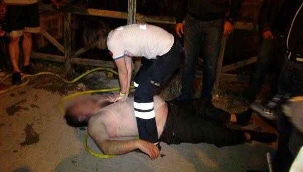 Otomobil su kanalına düştü: 1 ölü, 1 yaralı
