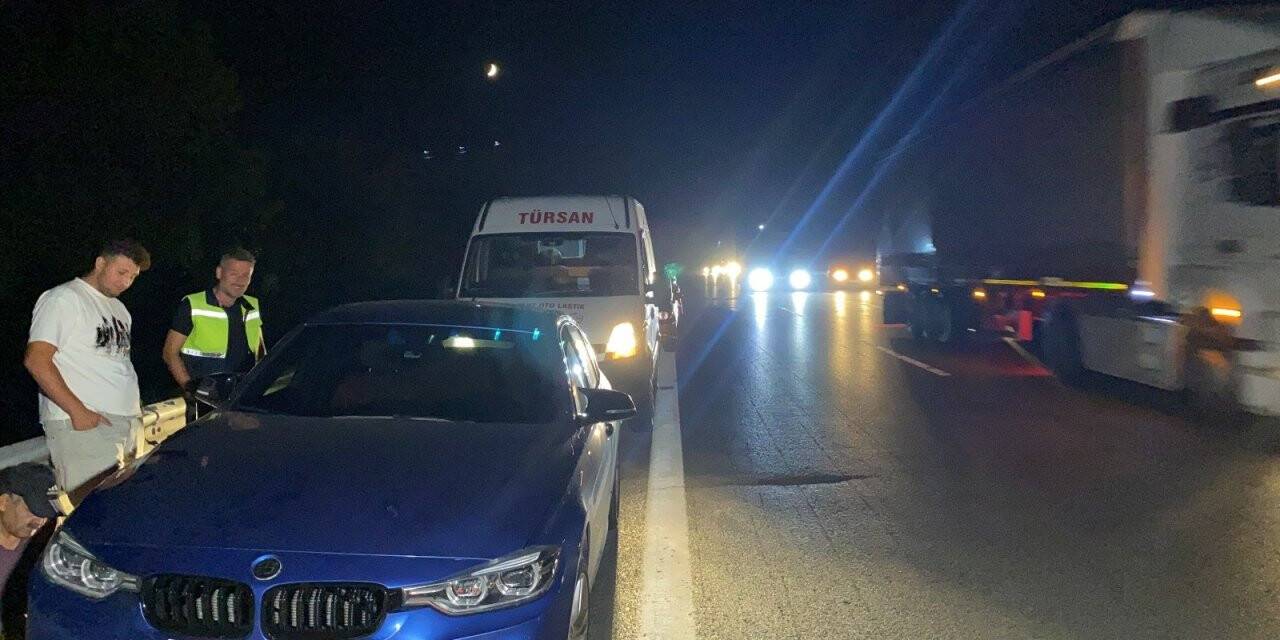 TEM otoyolunda ilginç olay