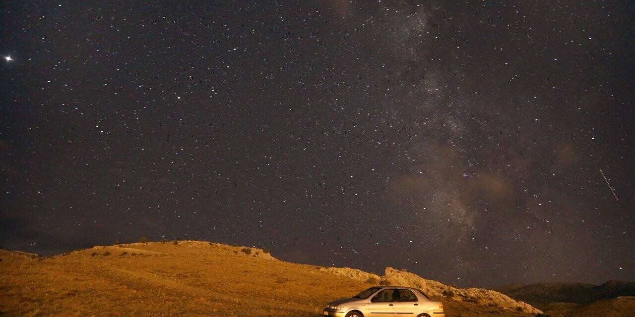 Konya'da Perseid Meteor yağmuru