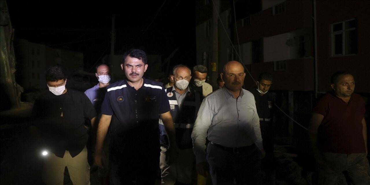 Bakanlardan selin vurduğu Kastamonu'nun Bozkurt ilçesinde önemli mesajlar