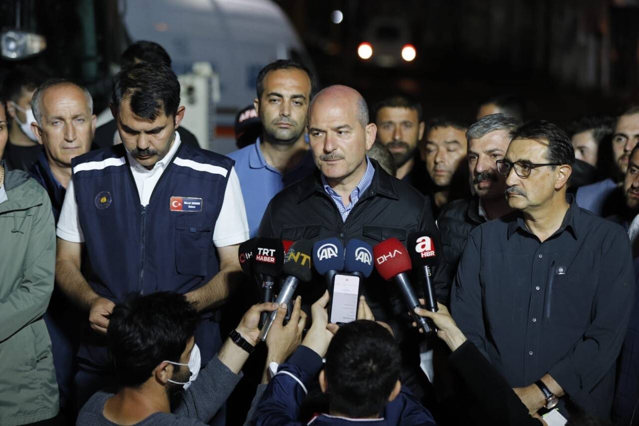 Bakan Murat Kurum: “454 selden etkilenen binamız var”
