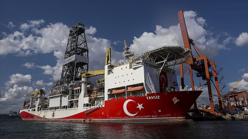 Yavuz sondaj gemisi Karadeniz için hazırlıklara başladı