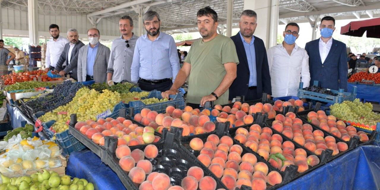 Deva Konya’dan pazar ziyaretleri