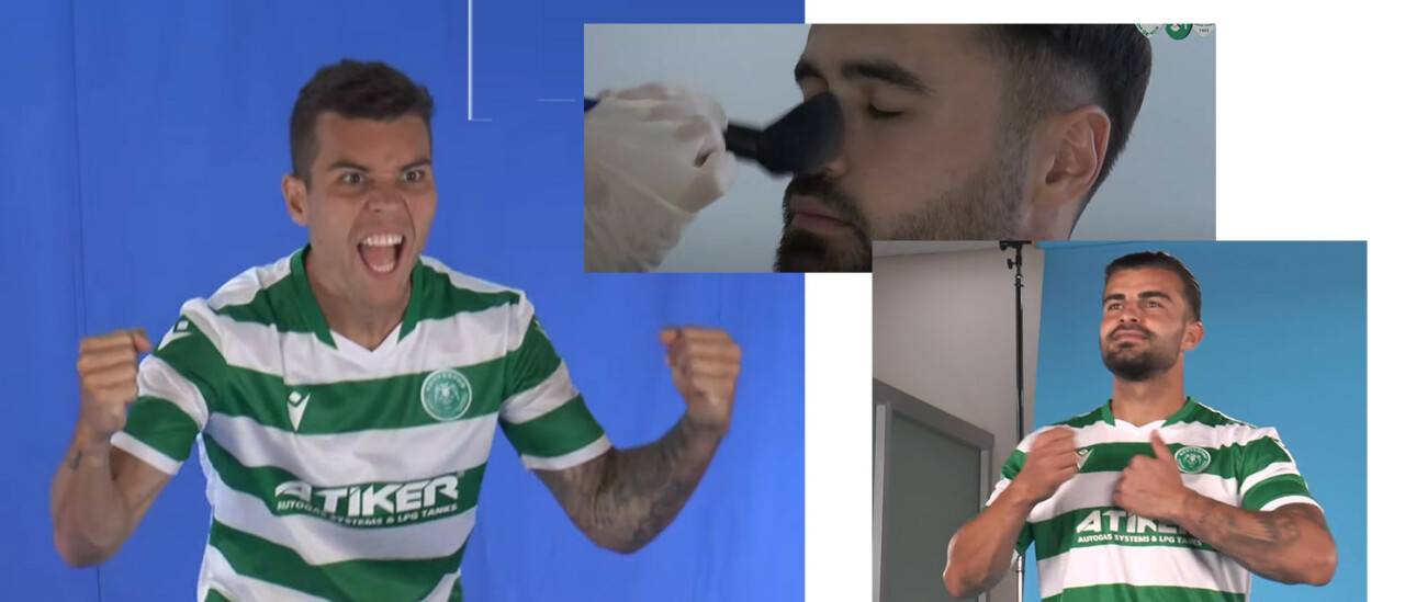 Makyajlar yapıldı, saçlar tarandı! Konyaspor'da yeni sezon çekimleri yapıldı (TIKLA&İZLE)