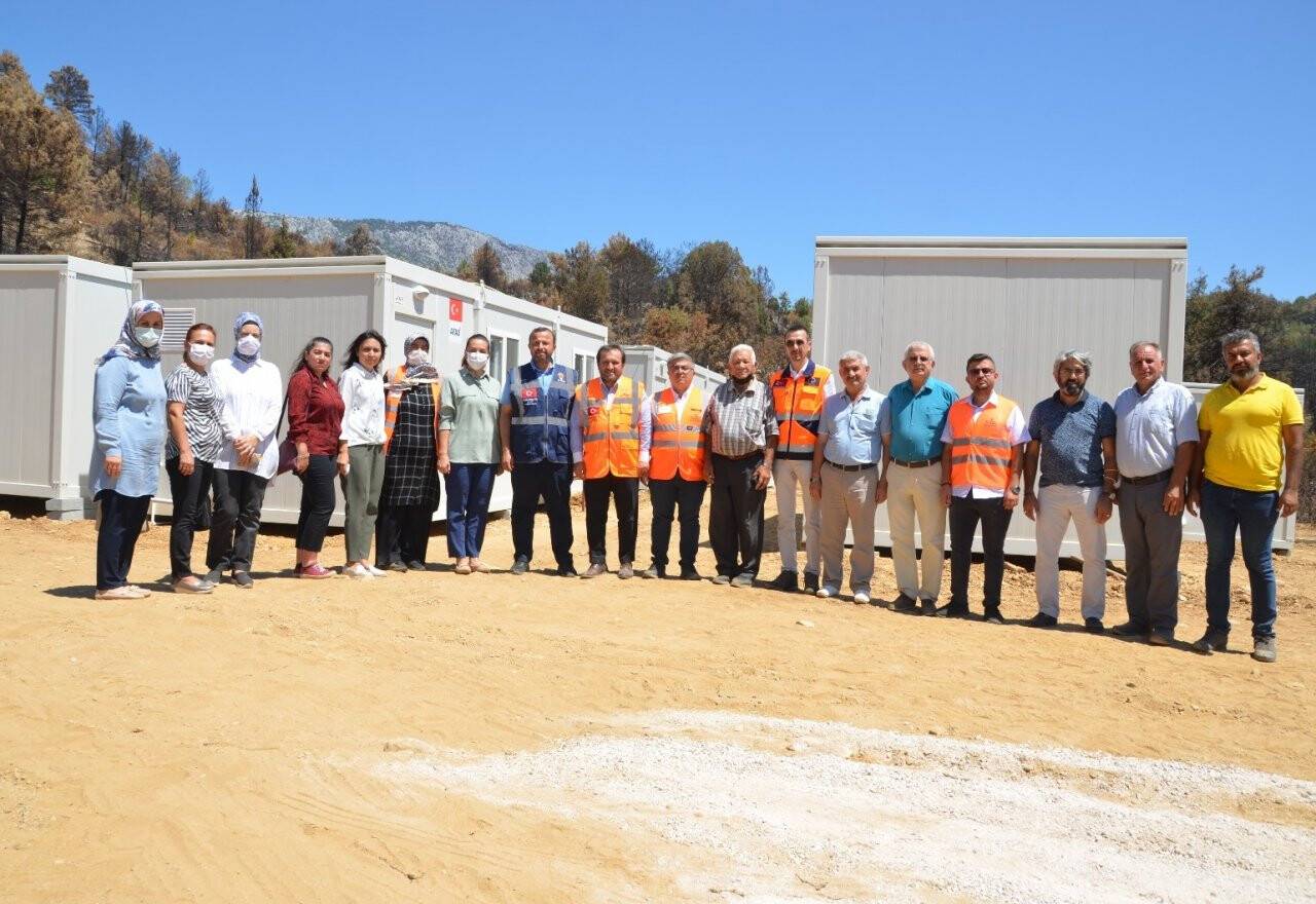 Antalya’da yangın felaketinin yaraları sarılıyor