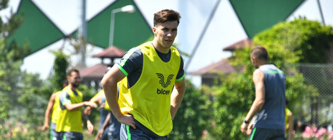 Michalak ilk antrenmanına çıktı