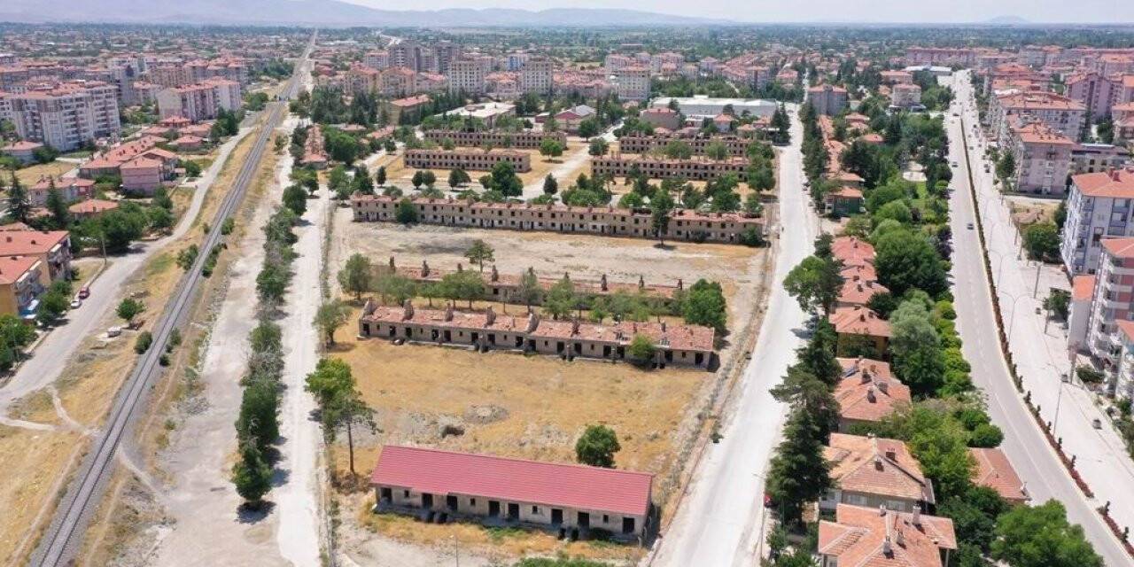 Ereğli’de Taş Evler restorasyon çalışmaları sürüyor