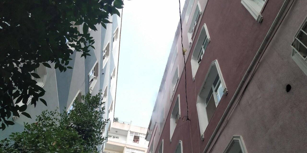Buzdolabı patladı, son anda kurtuldular