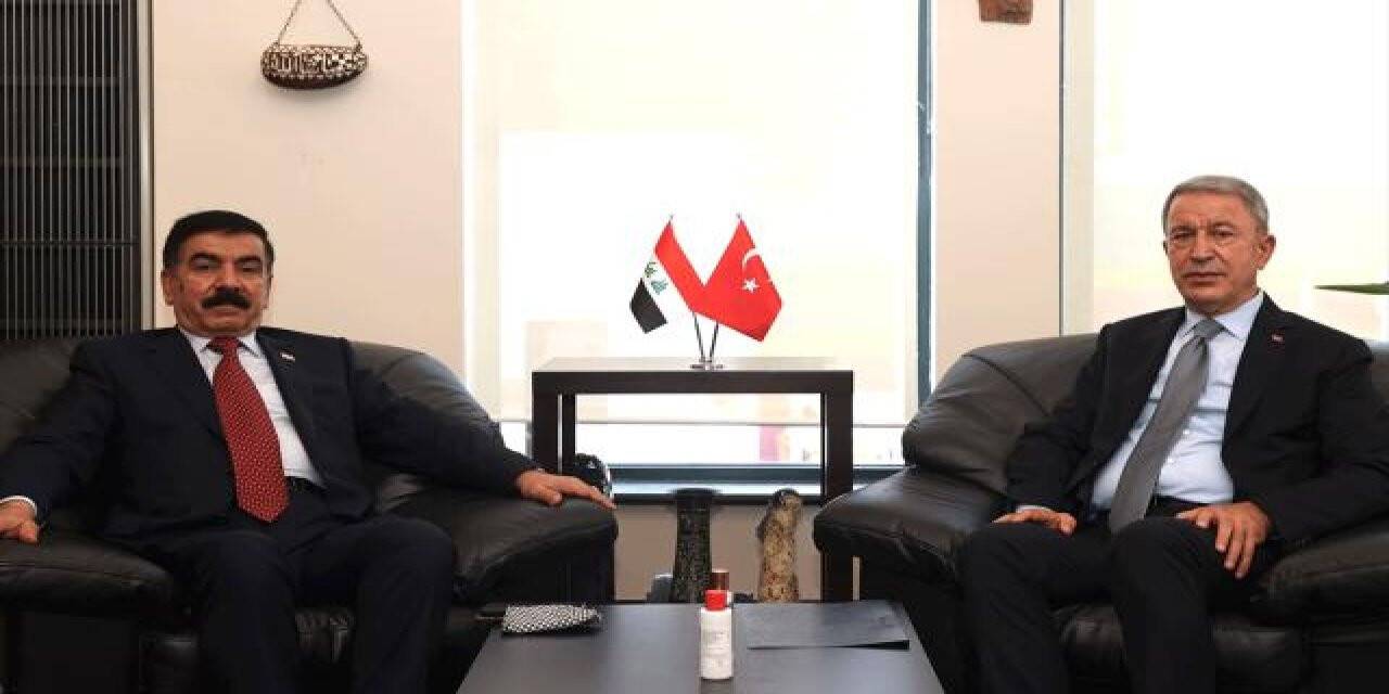 Bakan Akar, Irak Savunma Bakanı ile görüştü