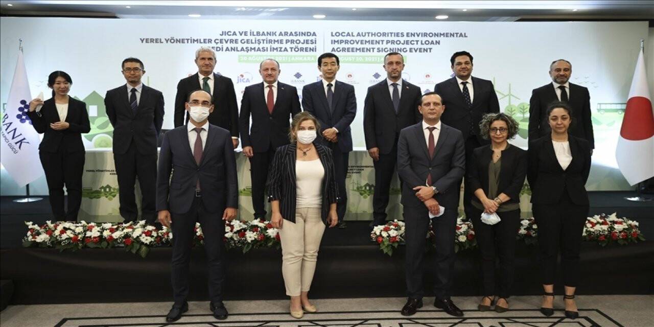 İLBANK ve JICA arasında çevre dostu projeleri destekleyecek 3,5 milyar liralık kredi anlaşması imzalandı