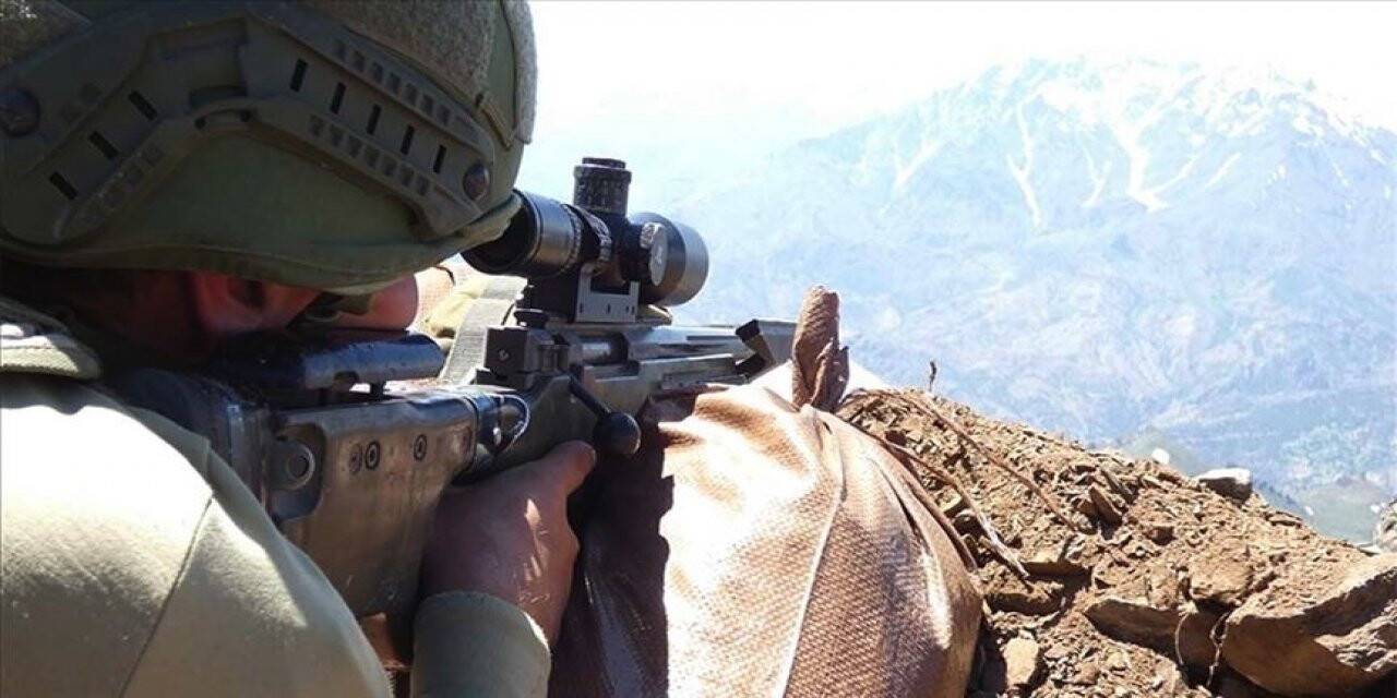 Irak ve Suriye'nin kuzeyinde 4 PKK'lı terörist etkisiz hale getirildi
