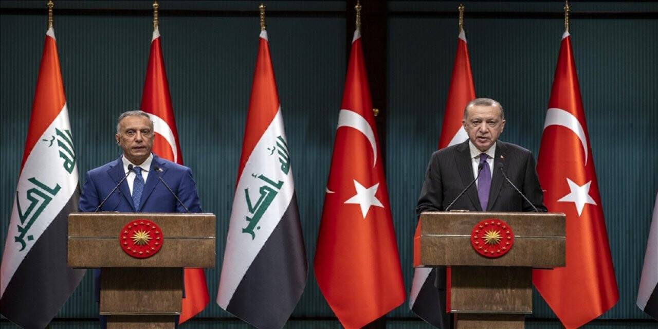 Cumhurbaşkanı Erdoğan, Irak Başbakanı Kazımi ile görüştü