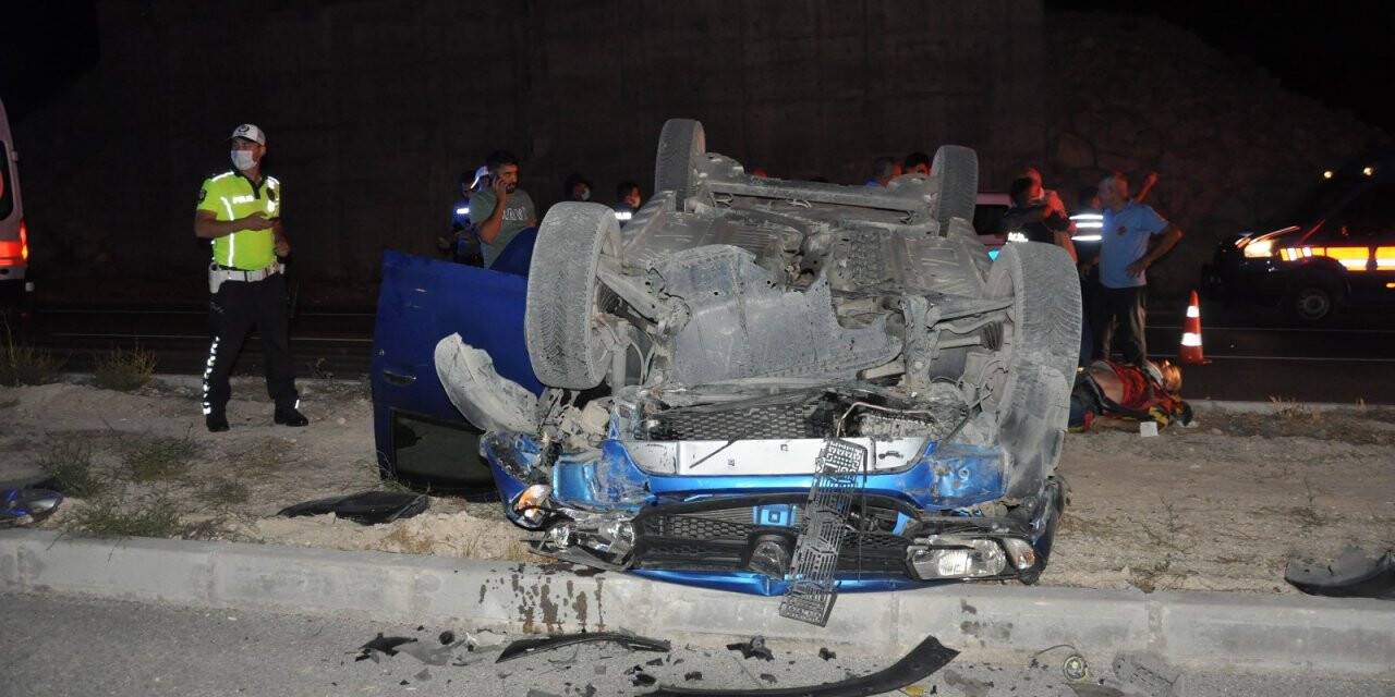 İinşaat halindeki köprüden uçan otomobilin sürücüsü öldü