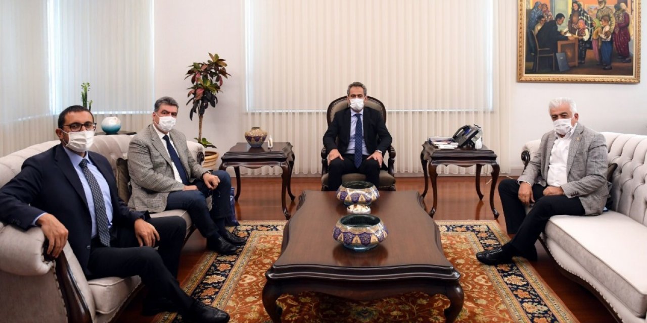 Orhan Erdem ve Mustafa Akış’tan Milli Eğitim Bakanlığı’na ziyaret