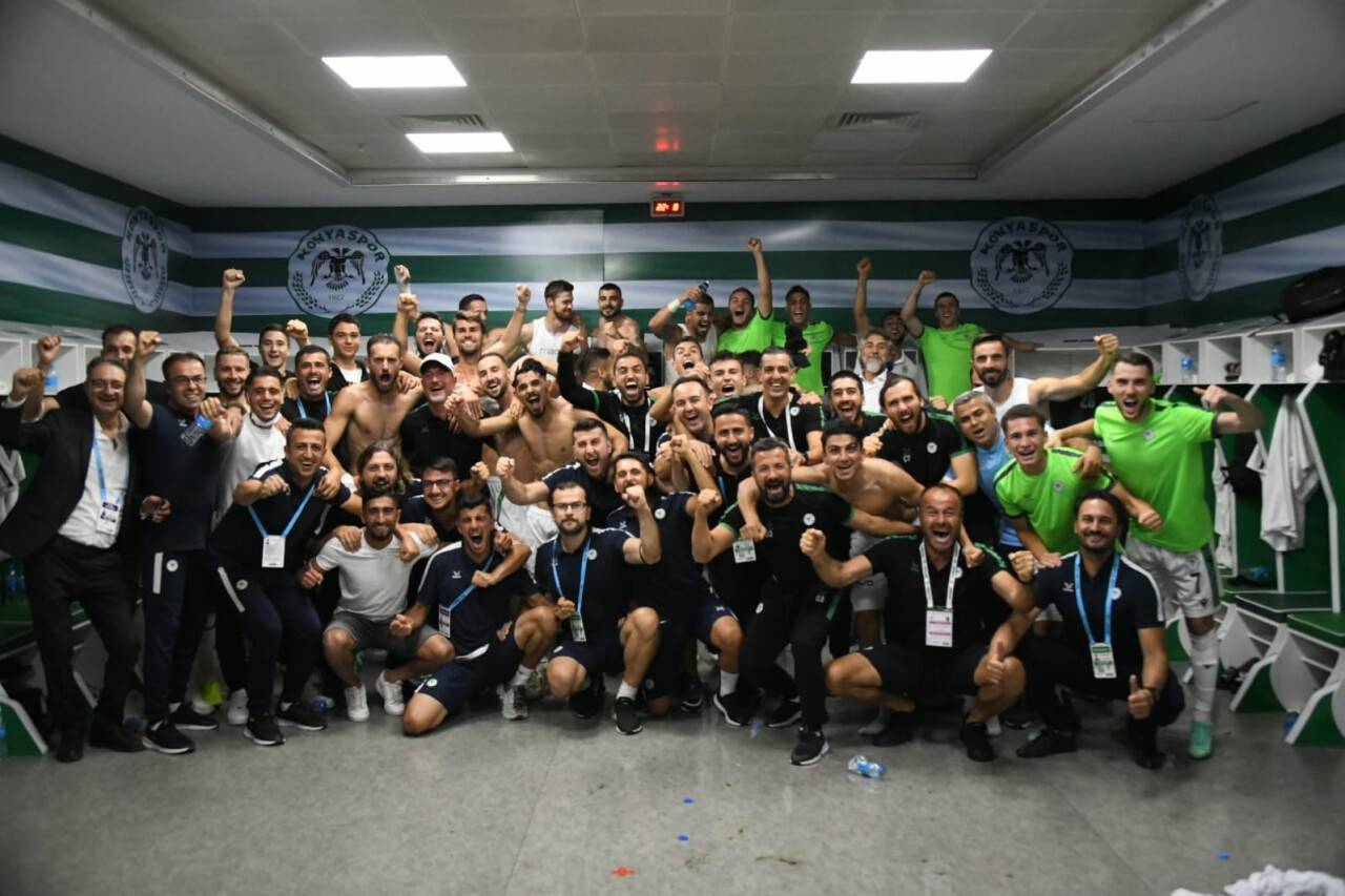 Konyaspor'da galibiyet coşkusu