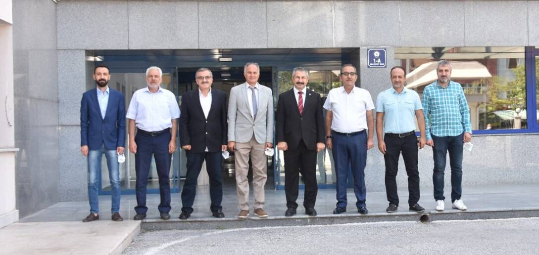 TSYD Konya'dan Dinç'e hayırlı olsun ziyareti