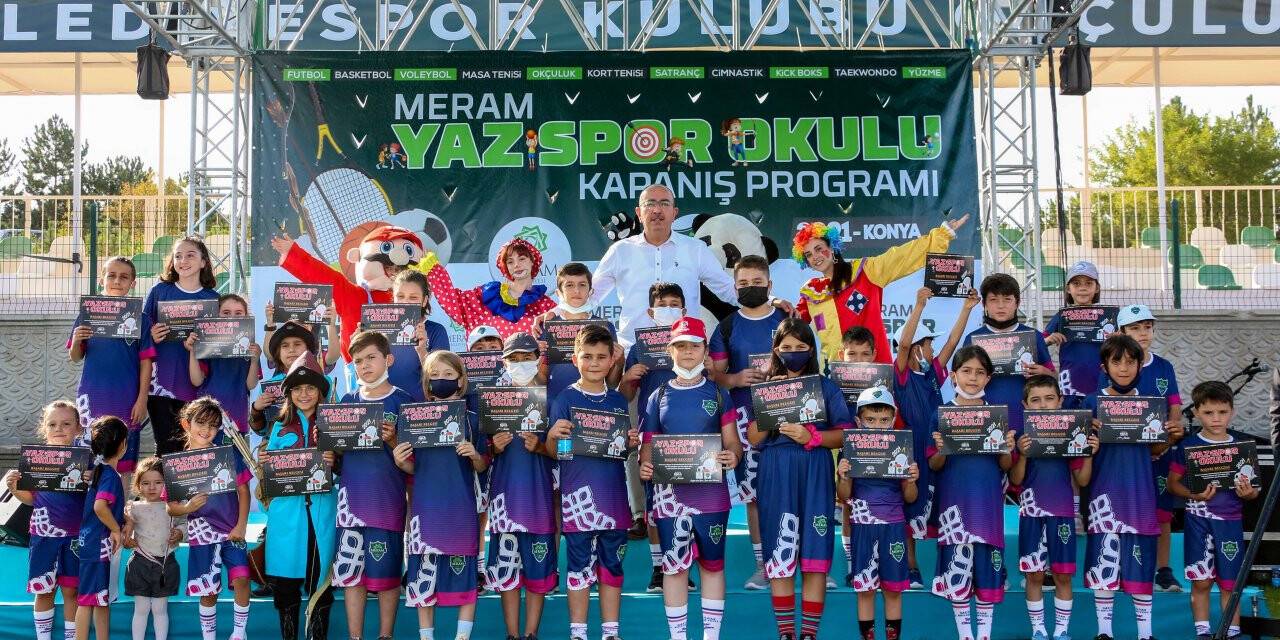 Meram Belediyesi Yaz Spor Okulları sona erdi