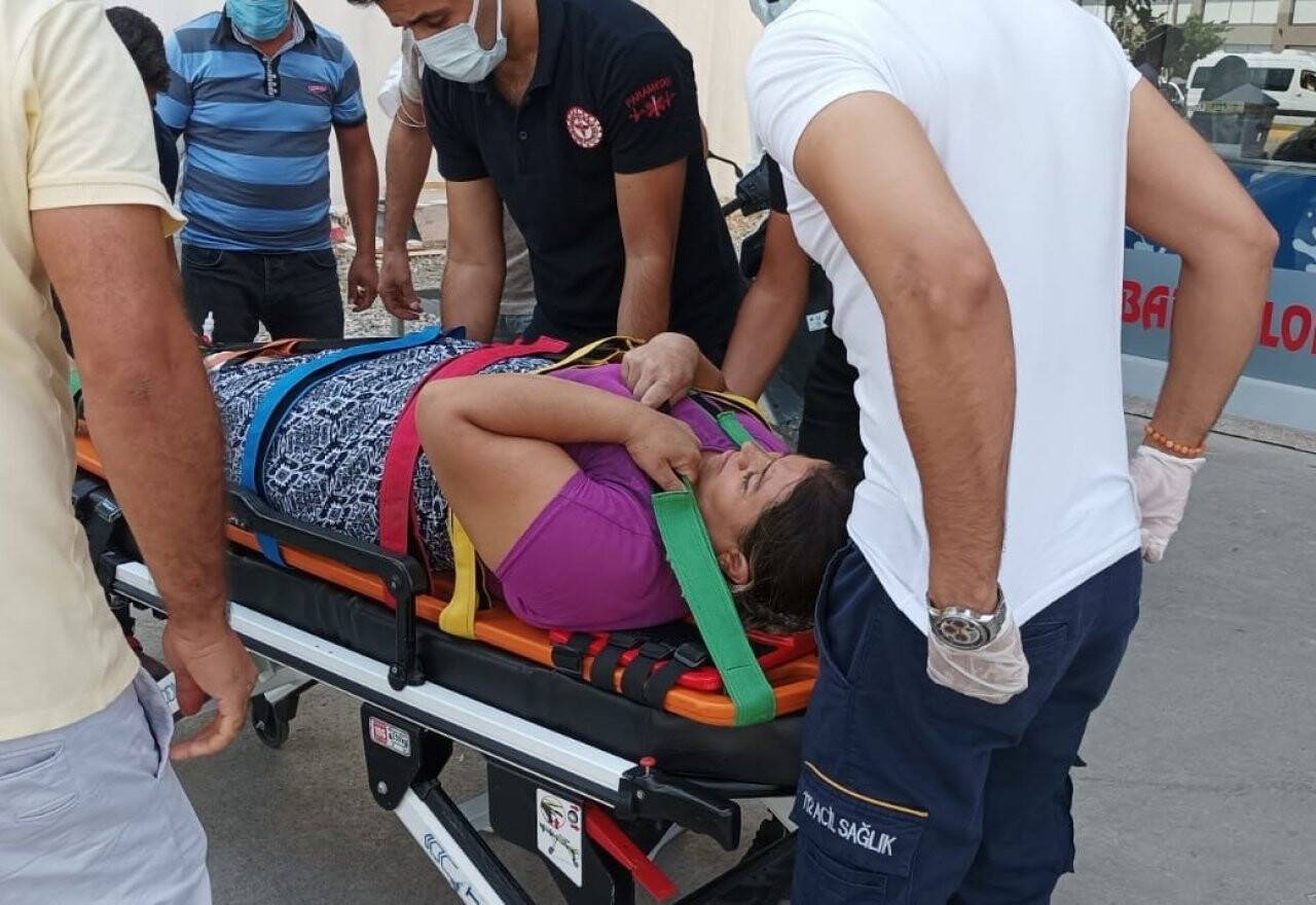 İncir ağacından düşen kadın yaralandı