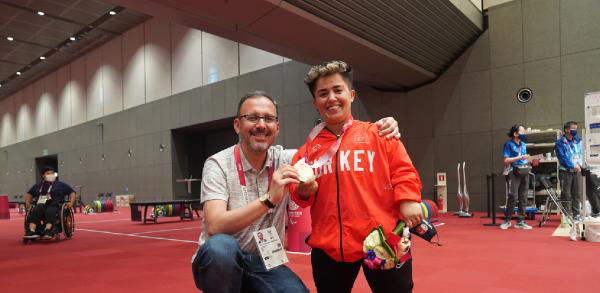 Meram Belediyesporlu Besra Duman olimpiyatta Türkiye'nin gururu oldu