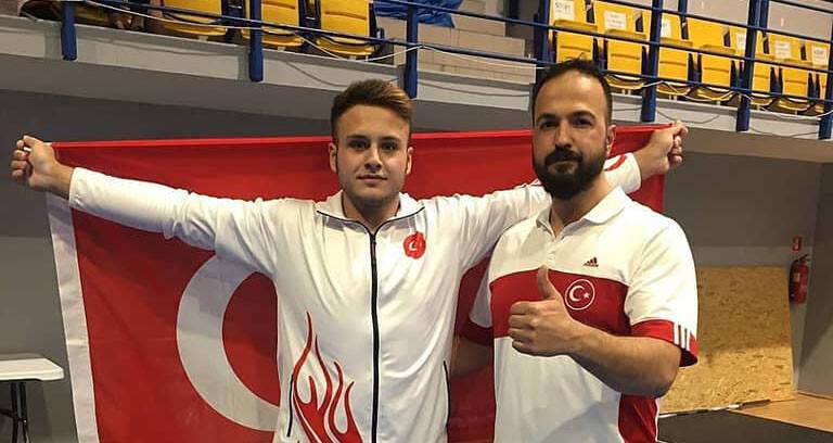 Muhammed Emin Burun, Avrupa ikincisi oldu