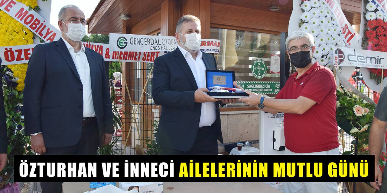 Özturhan ve İnneci ailelerinin mutlu günü