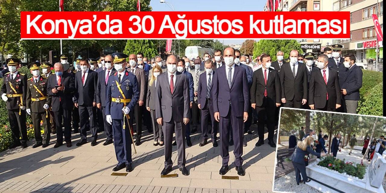 Konya’da 30 Ağustos kutlaması