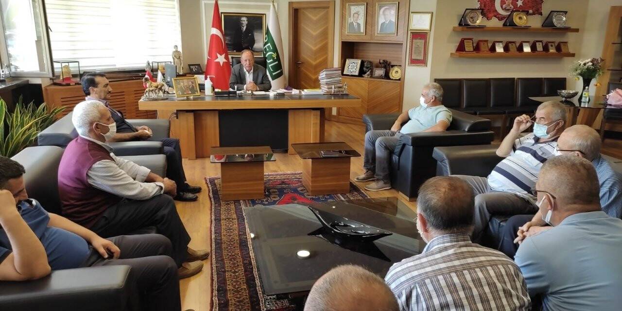 Muhtarlardan Başkan Oprukçu’ya teşekkür