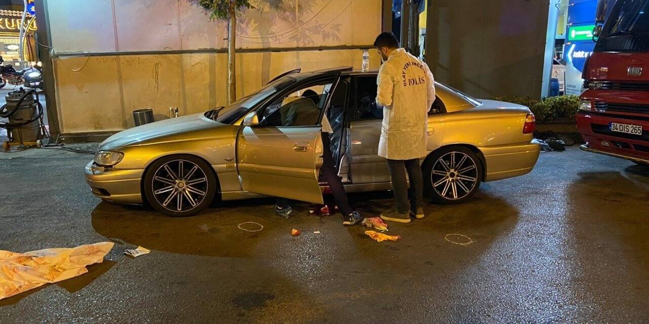 Park halindeki araca silahlı saldırı