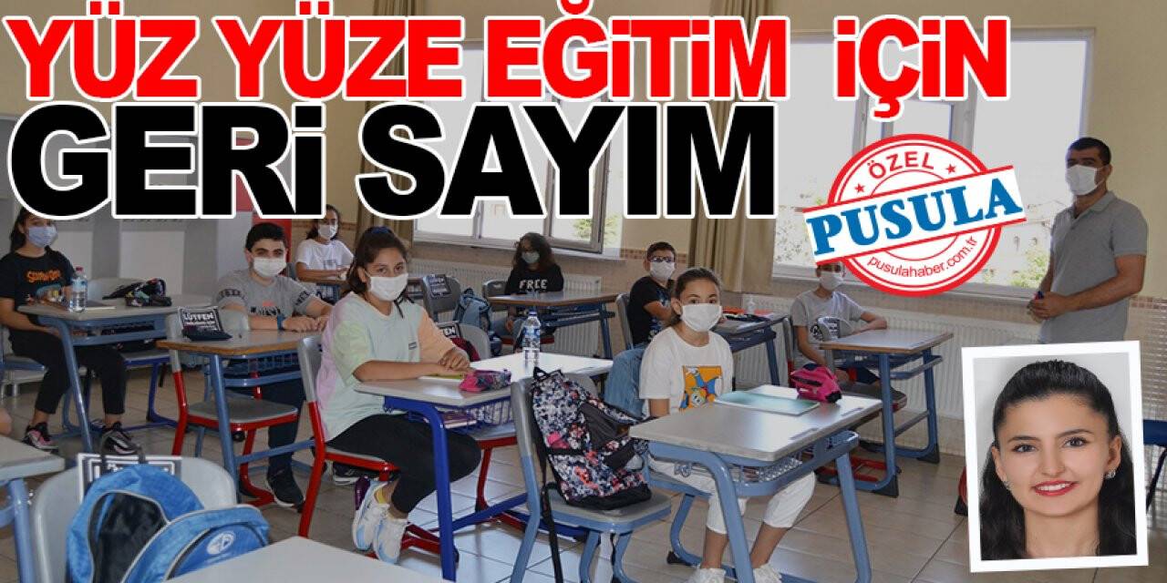 Yüz Yüze Eğitim için geri sayım
