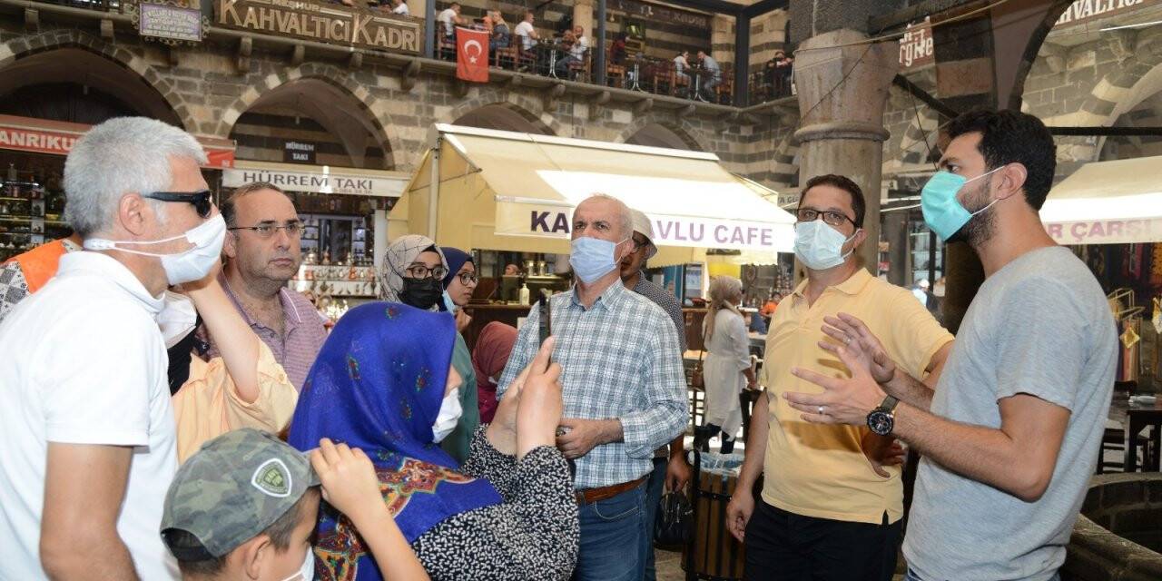 Konya’dan gidengörme engelliler Diyarbakır’ı hissetti