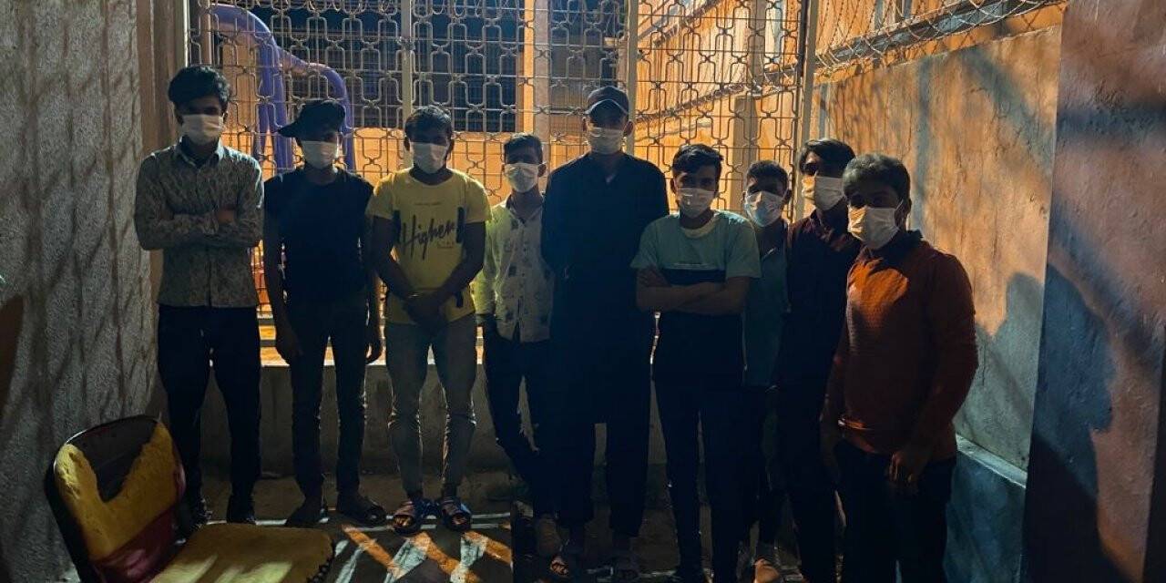Kocaeli’de 9 düzensiz göçmen yakalandı