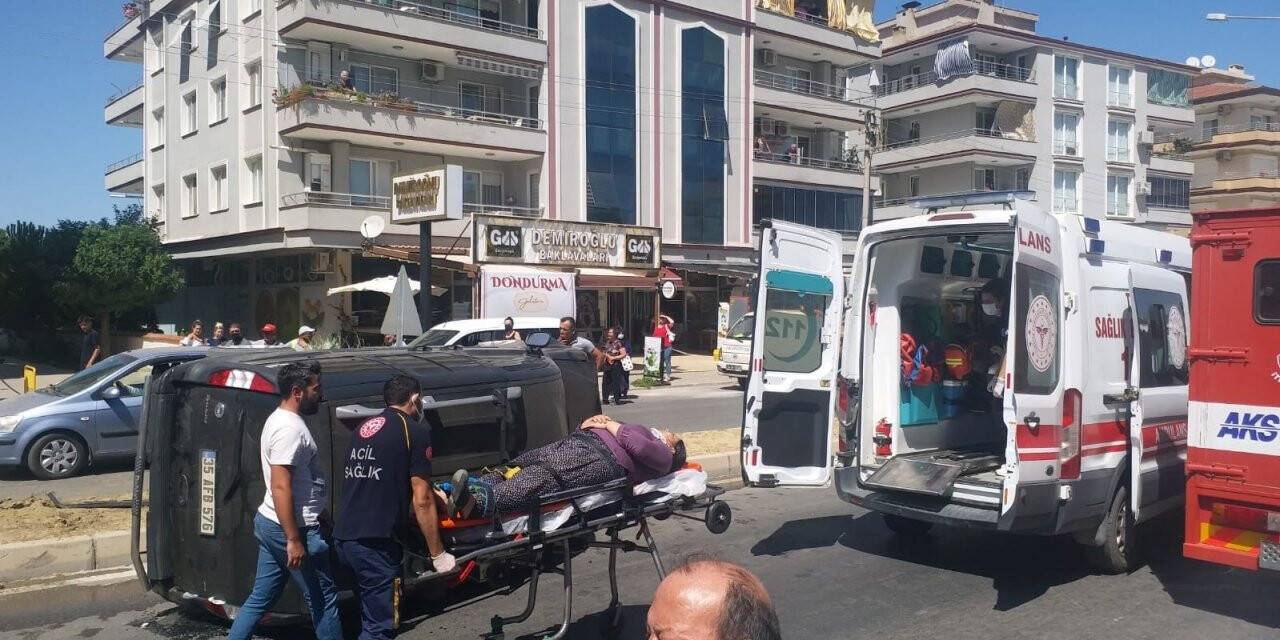 Rakıyı su sanıp kazazedelerin başına döktü