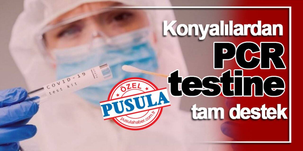 Zorunlu PCR testine destek