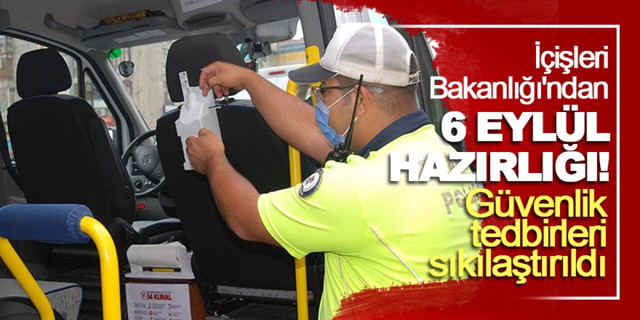 Yüz yüze eğitim için güvenlik tedbirleri sıkılaştırıldı