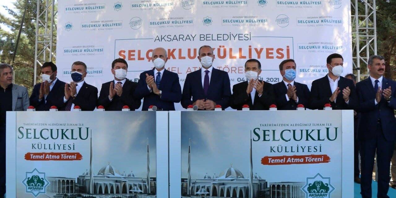 Aksaray’da Selçuklu Külliyesi’nin temeli atıldı