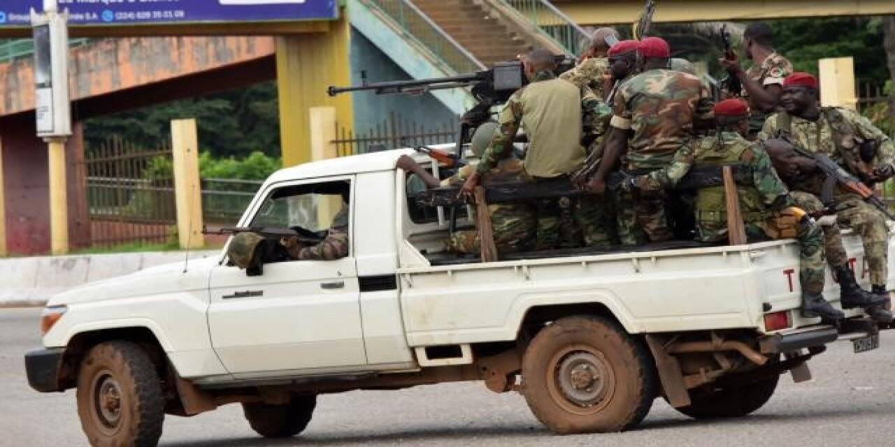 Gine'de askerden darbe açıklaması