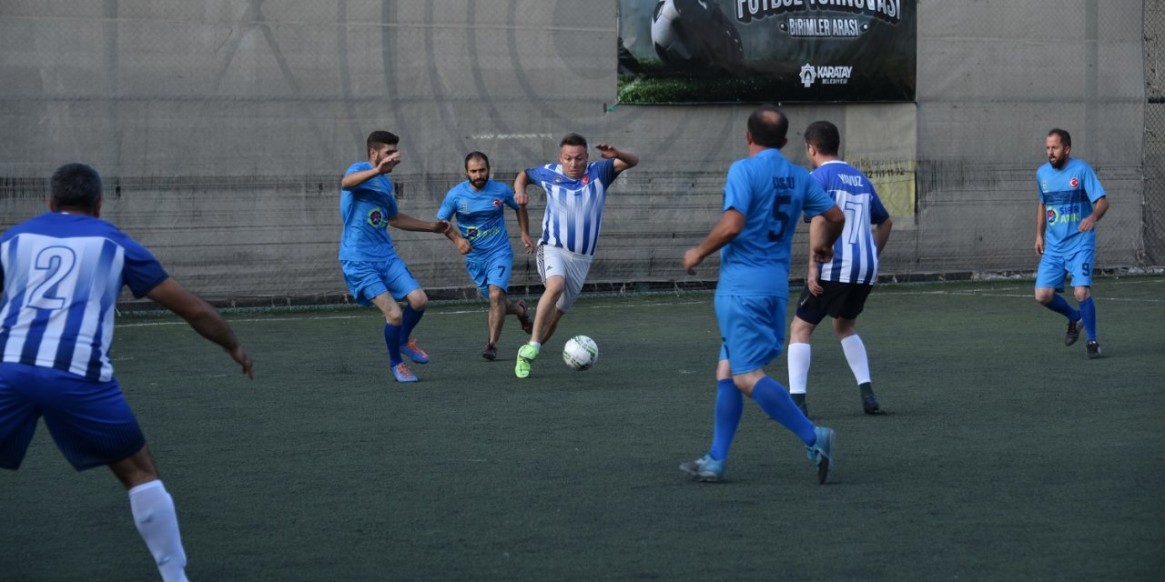 Karatay Belediyesi Birimler Arası Futbol Turnuvası başladı