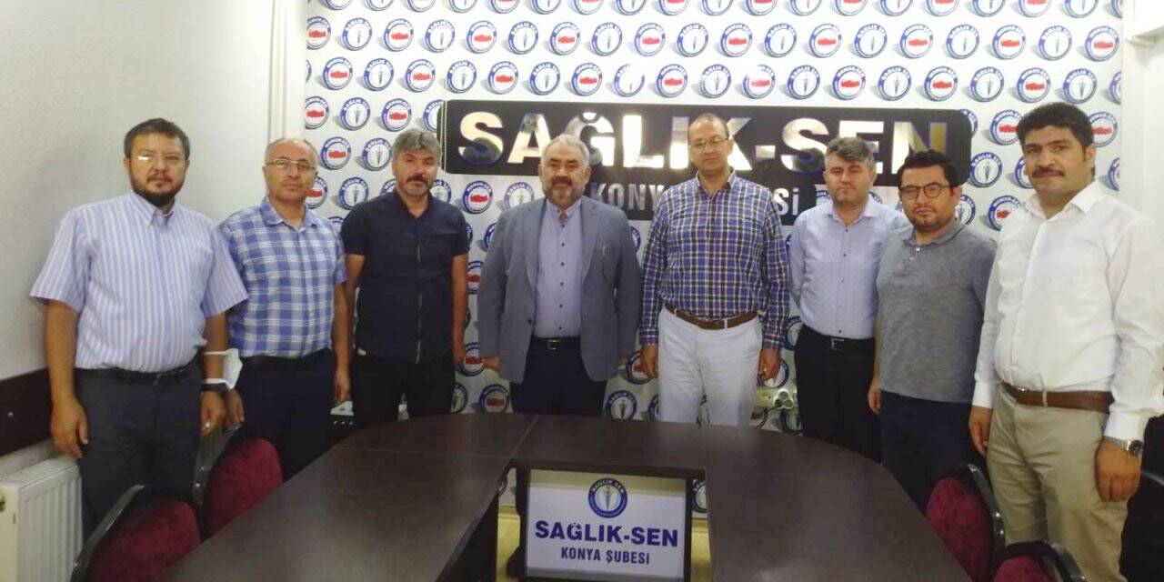 Etyemez’den Sağlık-Sen Konya Şubesine ziyaret