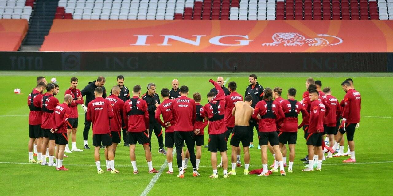 A Milli Futbol Takımı Hollanda maçına hazır
