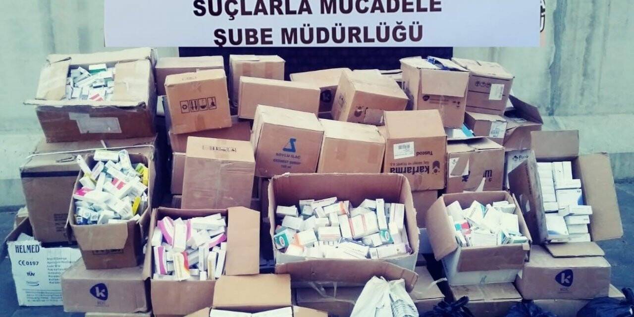 80 bin kaçak ilaç ele geçirildi