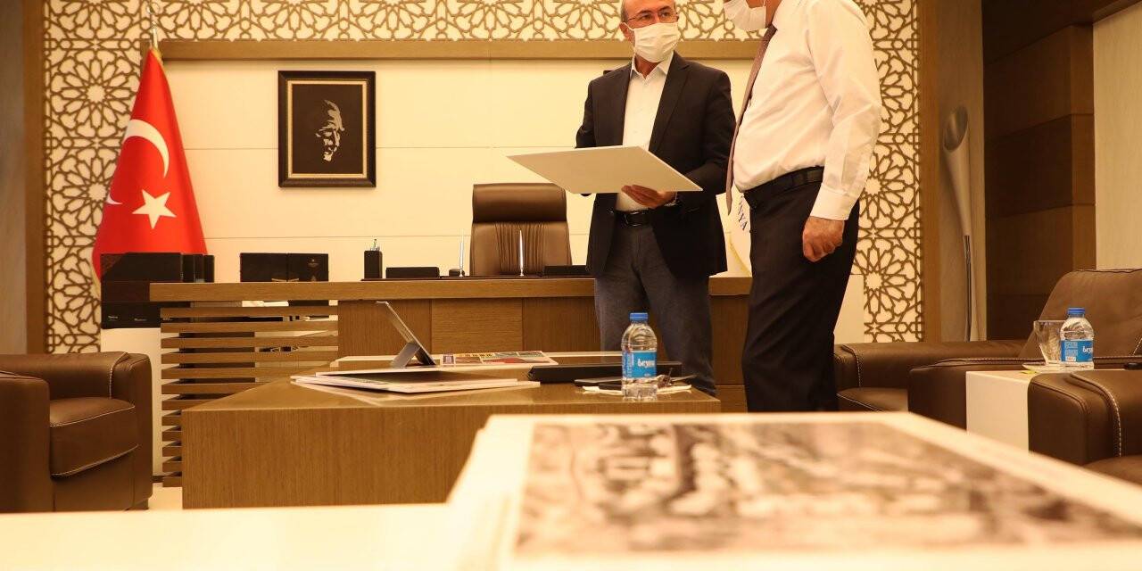 Vali Özkan, Selçuklu Belediyesini ziyaret etti