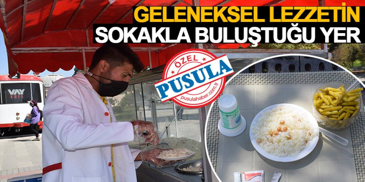 Konya'da geleneksel lezzetin sokakla buluştuğu yer
