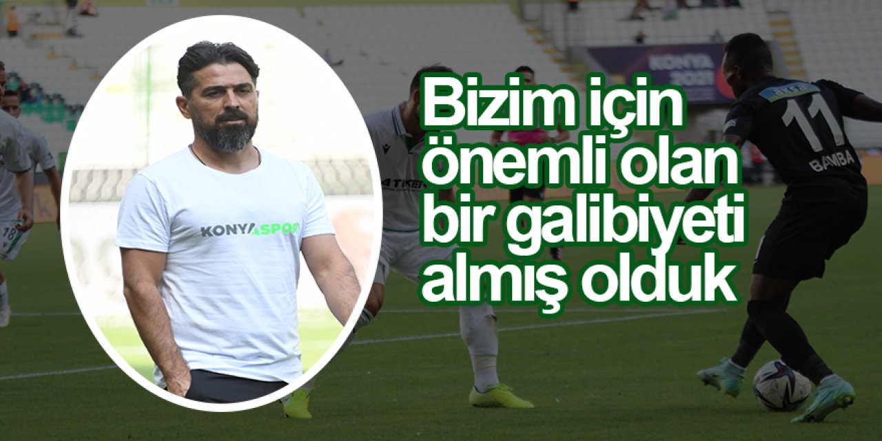 İlhan Palut: Bizim için önemli olan bir galibiyeti almış olduk