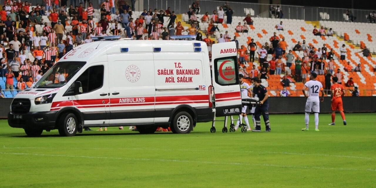 Adanaspor’da Berkan Fırat’ın ayağı kırıldı