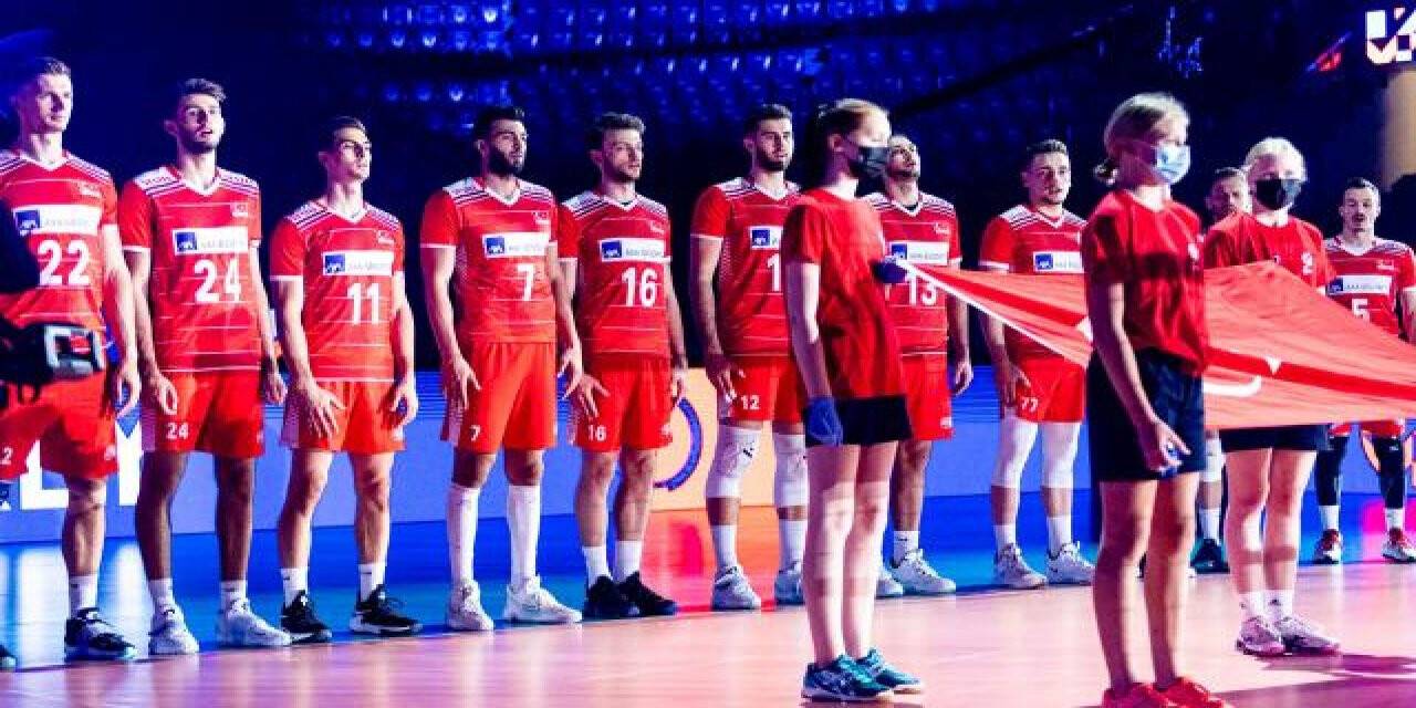 A Milli Erkek Voleybol Takımı son 16 için sahada