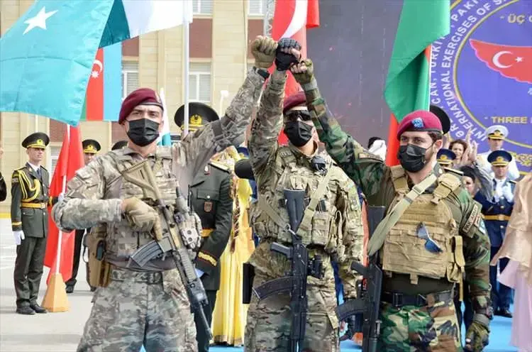 'Üç Kardeş 2021' tatbikatı başladı